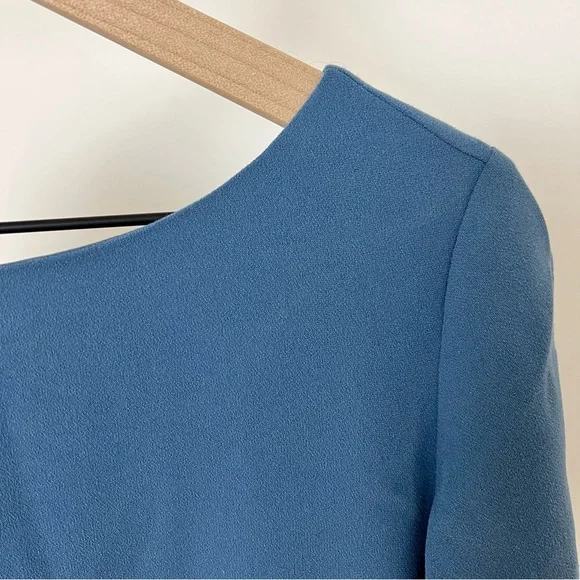 NWT Alexia Admor Boatneck Flutter Sleeve Fit N Flare Dress Size 8 - Picture 3 of 9